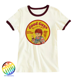 Retro Chucky Ringer tee