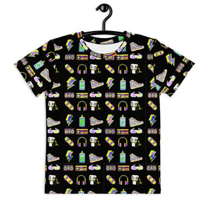 Favorite Things tee in Black crew neck t-shirt